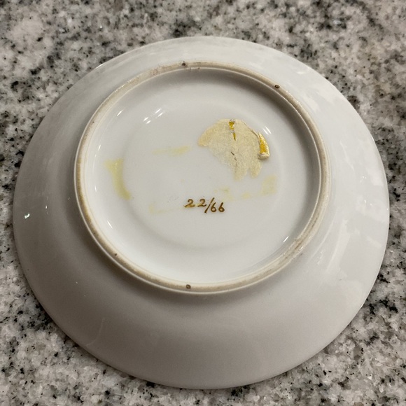 Vintage Royal Halsey China Teacup And Saucer Set! - Picture 3 of 7